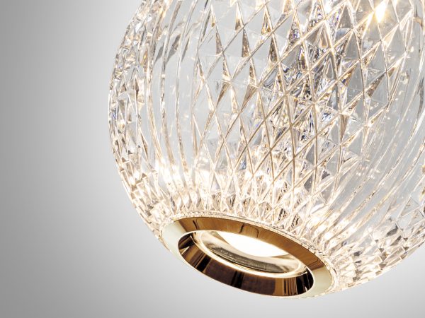 LAMPARA 1L LED·AUSTRAL·ORO Ø12