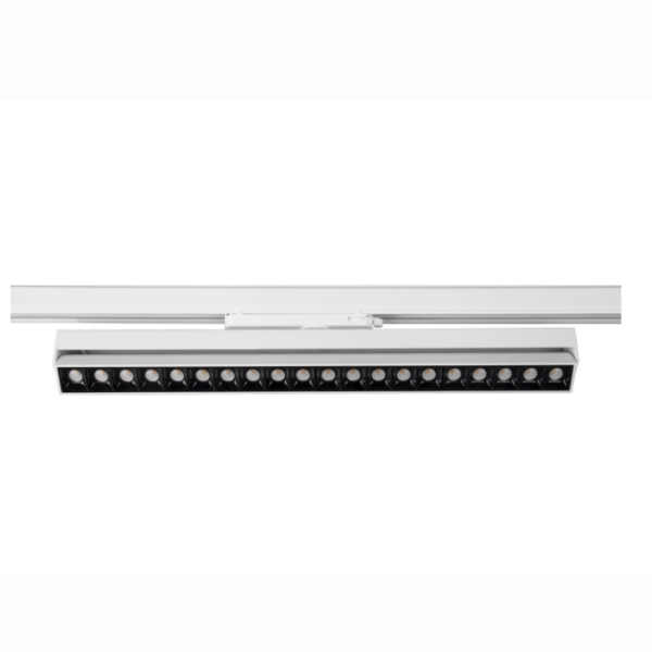 CRETA FOCO LINEAL CARRIL BLANCO 30W 3000K LED 30W 3000K 2350 LMS