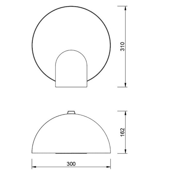 OCULO Sobremesa LED 12W 3000K 1080 LMS