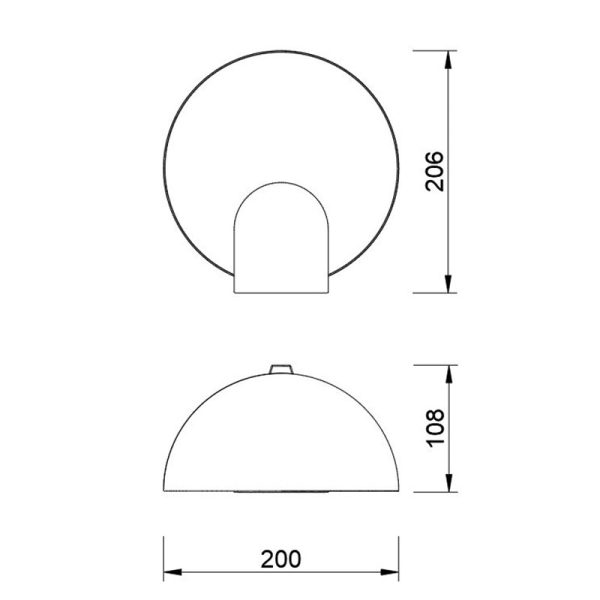 OCULO Sobremesa LED 5W 3000K 400 LMS