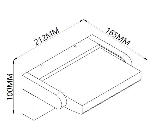 COOPER APLIQUE LED C/SENSOR 20W 3000K BLANCO LED 20W 3000K 1700 LMS