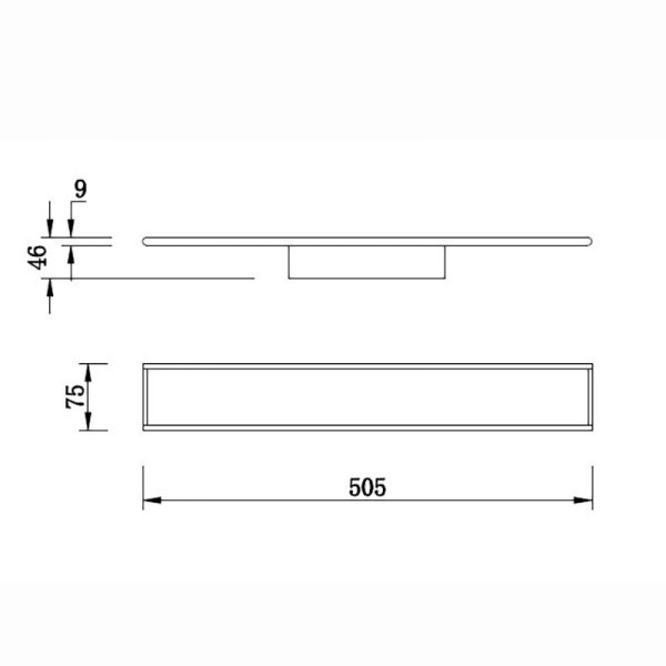 NELSON APLIQUE LED CCT 24W BLANCO LED 24W 2700K/3200K/4000K 1950 LMS