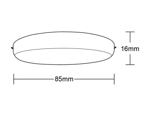 ALGARVE Empotrable LED LED 8W 3000K 700 LMS