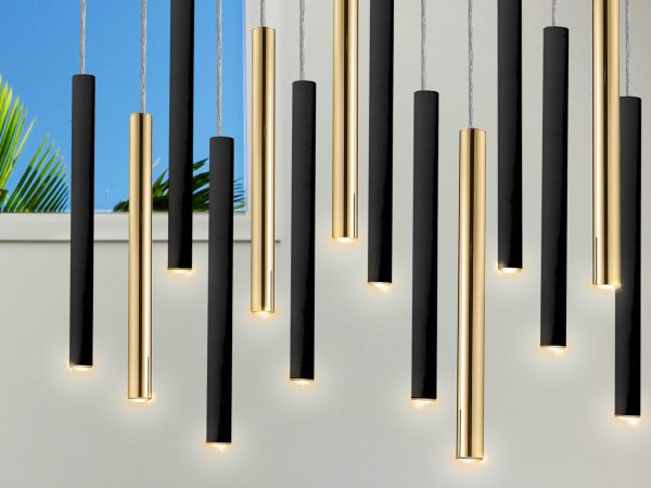 GRAN LAMP·VARAS·ORO/NEGRO 14L DIM