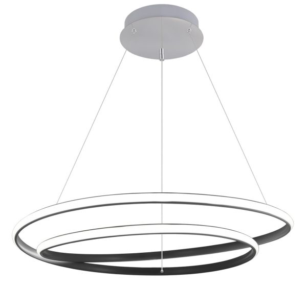 COLGANTE ORNELA NEGRO LED 45W 4275LM 4000K