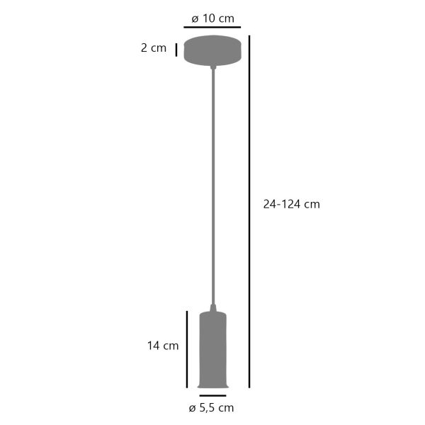 COLGANTE 1L BARTON NEGRO-ORO 1 X 60W E-27 - SIN PANTALLA