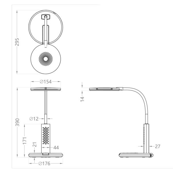 FLEXO LED TILBA BLANCO LED 12W 650LM