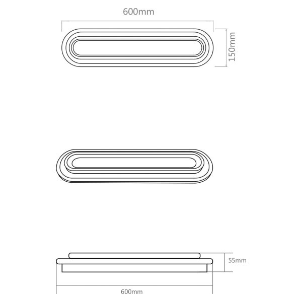 PLAFON LED LINK BLANCO LED 32W 2300LM 4000K