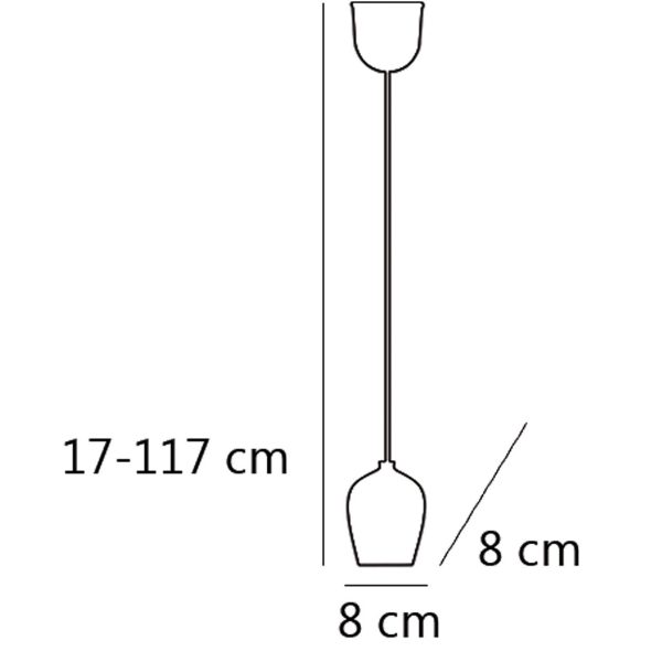 PENDEL BELLOTA MADERA 1 X 60W E-27