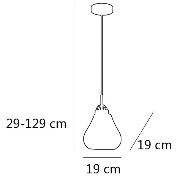 COLGANTE 20 CAPRI NIQUEL SAT 1 X 60W E-27 - DIAMETRO 20CM