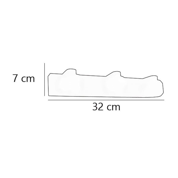 REGLETA 3L ARTAX CROMO 3 X 40W G-9