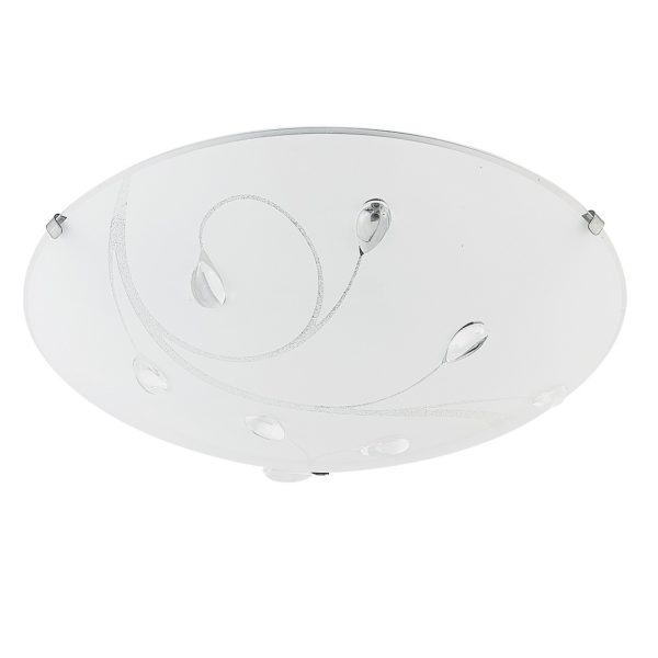 PLAFON 40 DAMA BLANCO 3 X 60W E-27 - 40