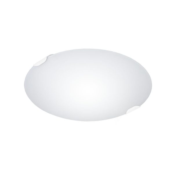 PLAFON CEILIN REDONDO BLANCO 2 X 60W E-27 - 30CM