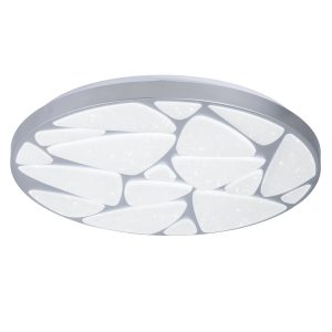 PLAFON 50 FIUME PLATA LED 50W 4750LM 2500-6500K