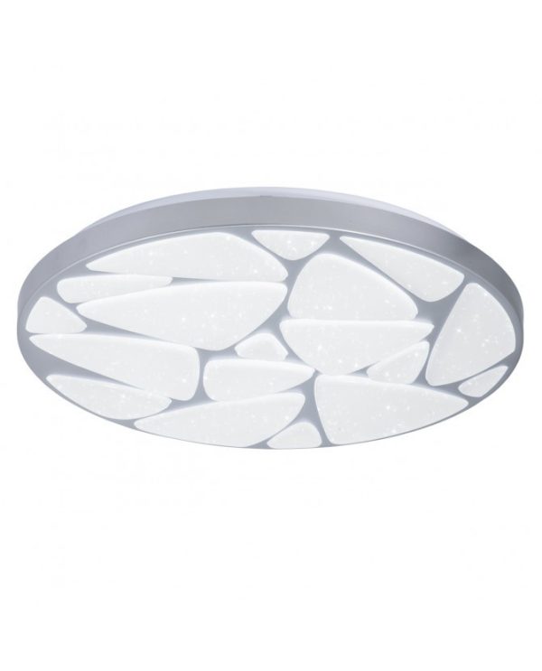 PLAFON 50 FIUME PLATA LED 50W 4750LM 2500-6500K