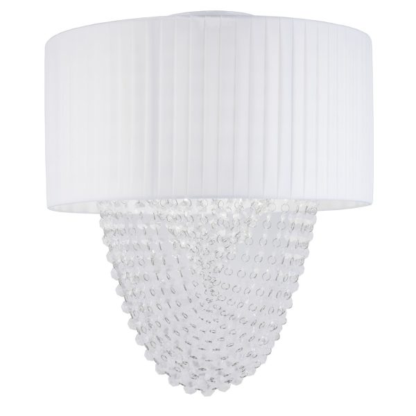 LAMPARA LORAN BLANCO 1 X 60W E-27