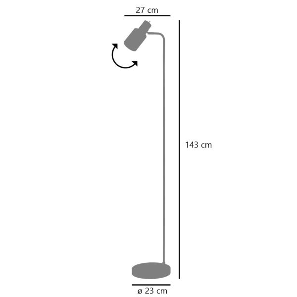 PIE SALON MAENA BLANCO-LATON 1 X 40W E-14