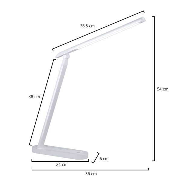 FLEXO KARIM BLANCO LED 10W 950LM 4000K