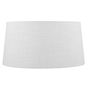 PANTALLA CONO LINO BLANCO E-27 40 COGIDA SUPERIOR